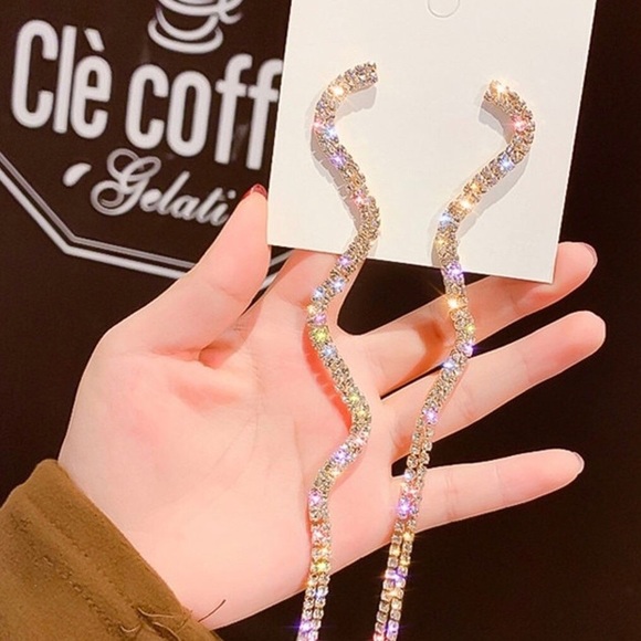 Long Tassel Earrings - Picture 4 of 9